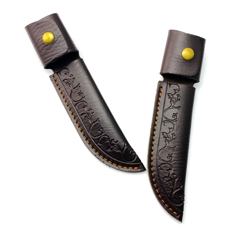 Leathers Sheath Belt Pocket Knife Holder for Outdoor Camping, BBQ, Hunting Drop shipping