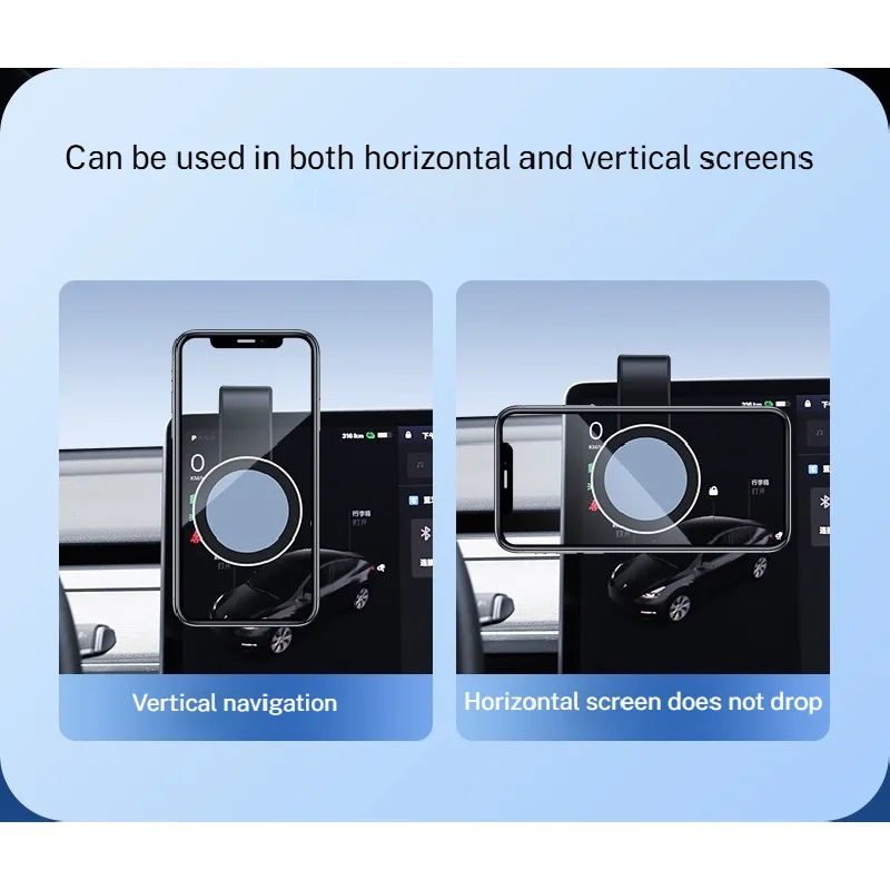 Magnet Car Phone Holder Foldableing Vacuum Suction Cup 360 Degree Adjustment For All Phones Navigation Bracket