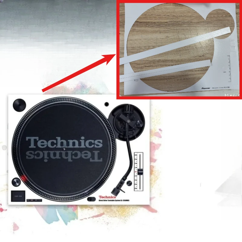 

Защитный пластиковый чехол для проигрывателя Technics SL1200MK3 MK5 для профессионального аудиооборудования