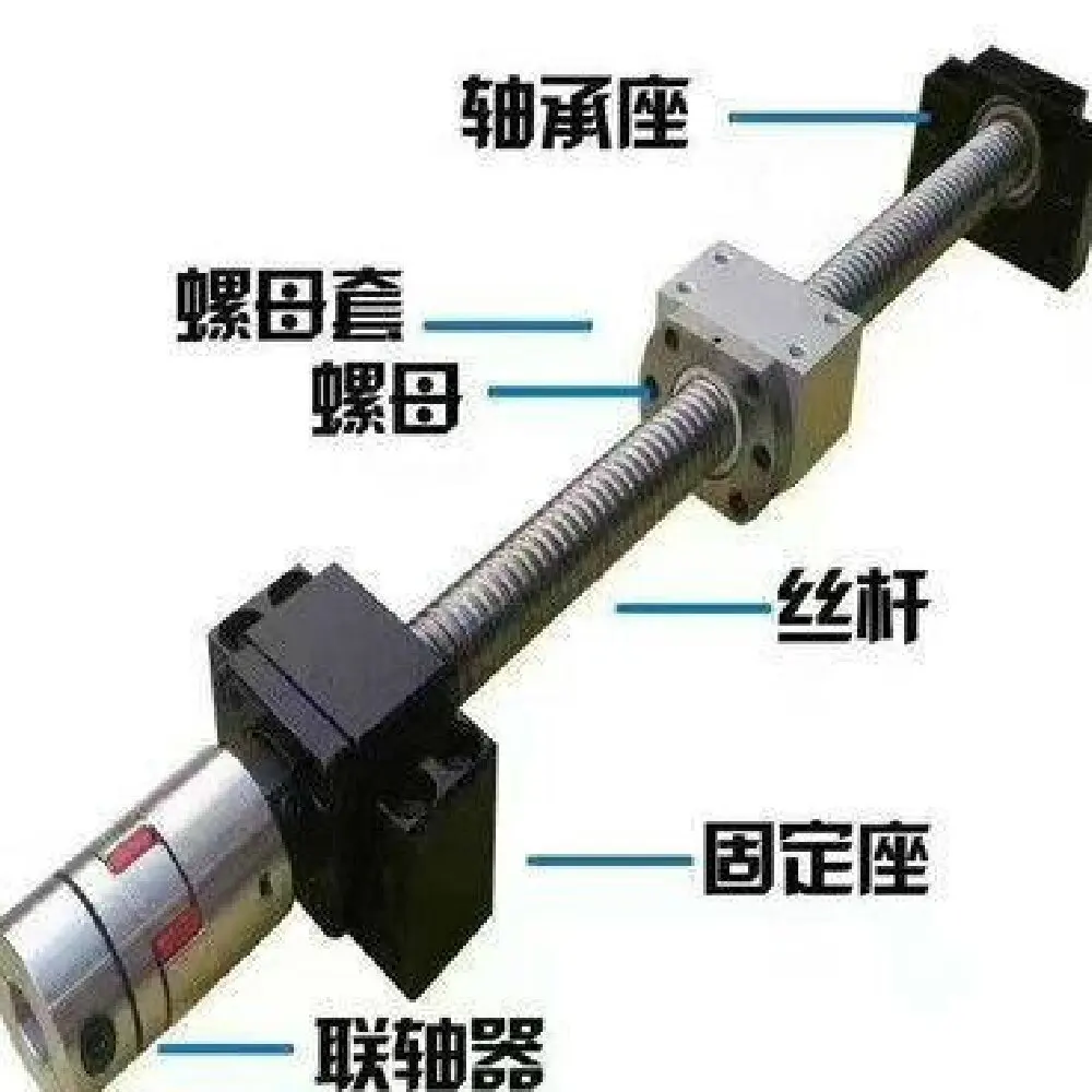 SFU1204 Ballscrew Support 1pcs FK10 and 1pcs FF10 for 12mm 1204 ballscrew end support cnc