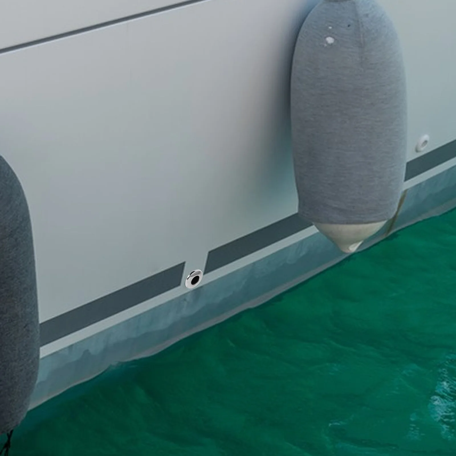 

Marine Boat Scupper Drain Plug Wear-Resistant Waterproof For Bilge Hull Deck Outlet Thru Hull Exhaust Fitting Boat Plumbing