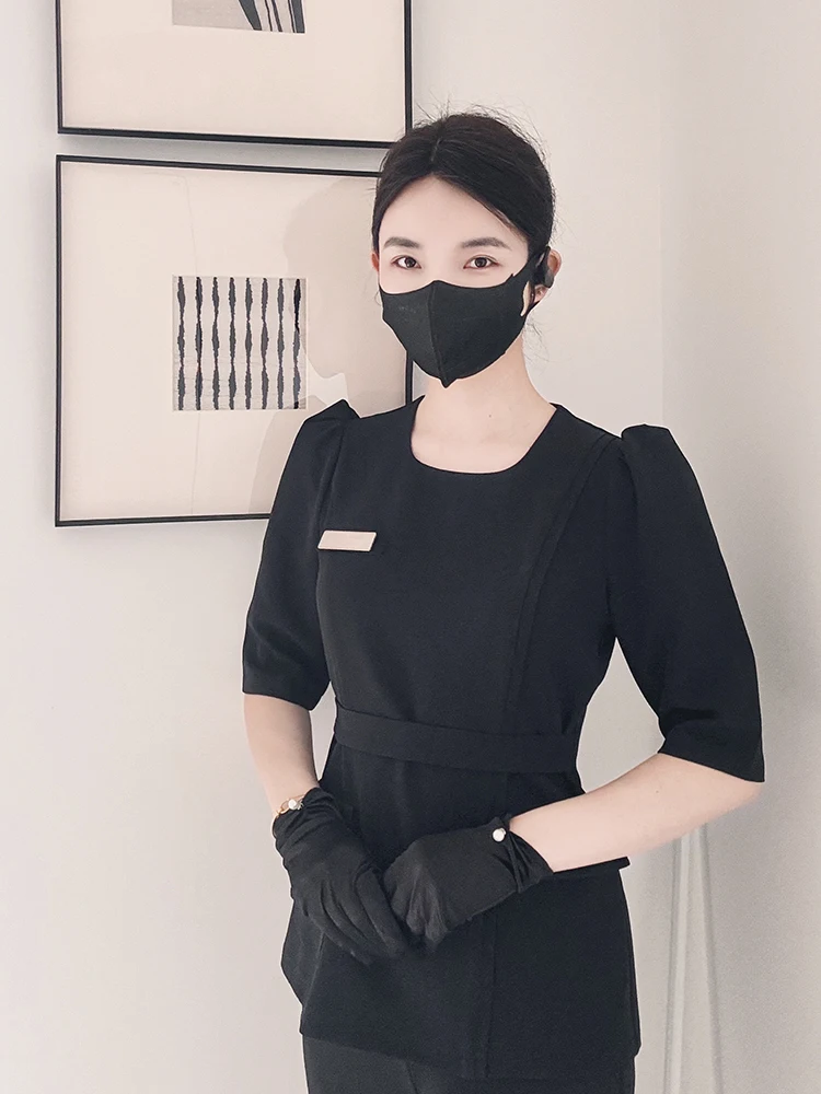 Vêtements de travail pour Salon de beauté, uniforme de SPA pour Center de santé, magasin de thérapie des pieds, technicien, uniforme de gestionnaire de peau, uniforme d'infirmière pour femmes