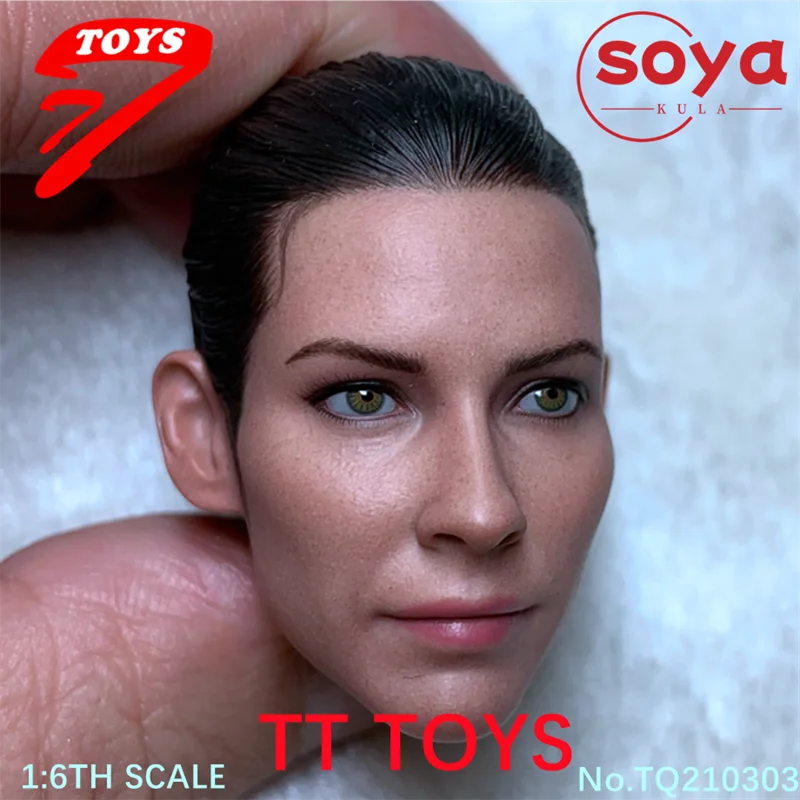 TTTOYS TQ210303 1/6 Evangeline Lilly tête sculpter modèle adapté 12 "femme soldat figurine corps poupées