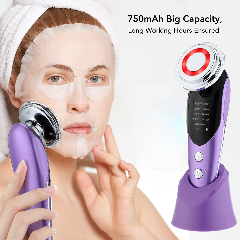 in 1 Face Lift Devices RF EMS Radiofrequency Microcurrent Skin Rejuvenation Massager Face Anti Aging Wrinkle Beauty Apparatus