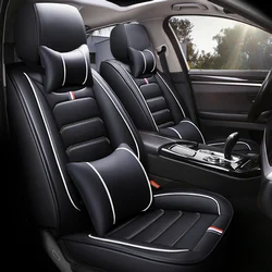 5D All Inclusive Car Leather Seat Cover For JAC Hutu Ruifeng S2 S3/S7/S4 JS4 T8 J5 J6 T5 Car Accessories All Wather Protector