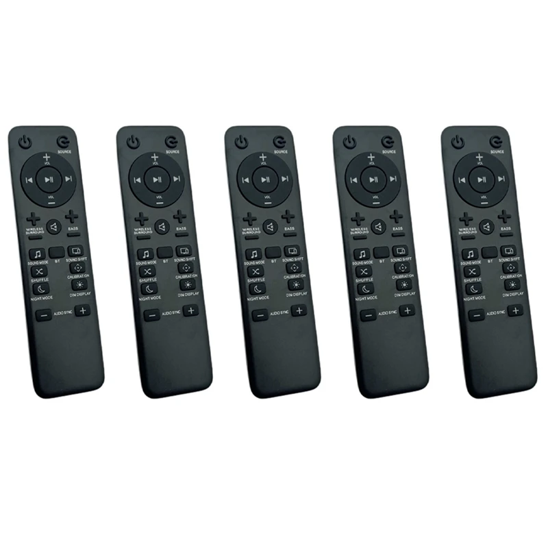 5X Control remoto para JBL Bar 2,1 3,1 5,1 canales 4K Ultra HD sistema de barra de sonido inalámbrico teatro Audio Control remoto