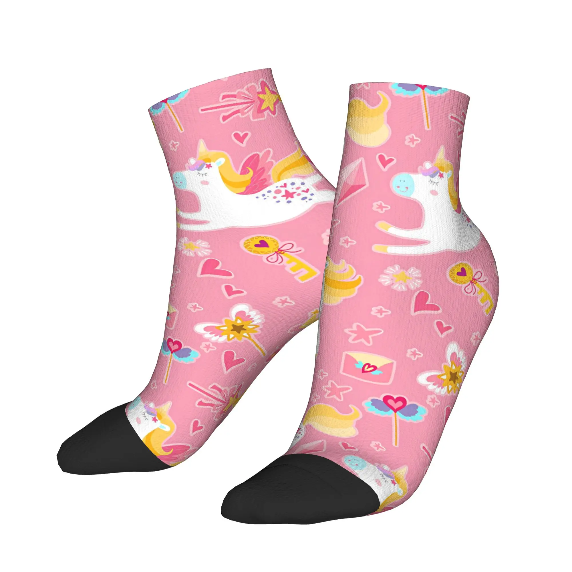 

Horse Print Casual Socks For Men Leisure Comfort Soft Ankle Socks Summer Running Sports Graphic Non Skid Sock