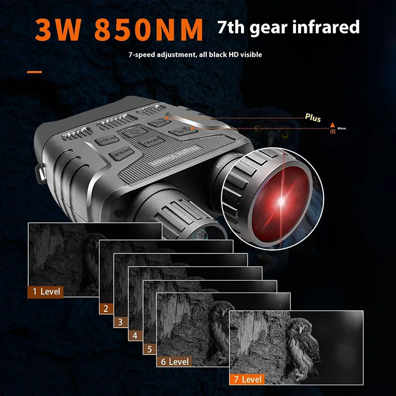 Night Vision Device For Outdoor High-Definition Photography Video Recording Infrared Digital Binocular Night Vision Telescope