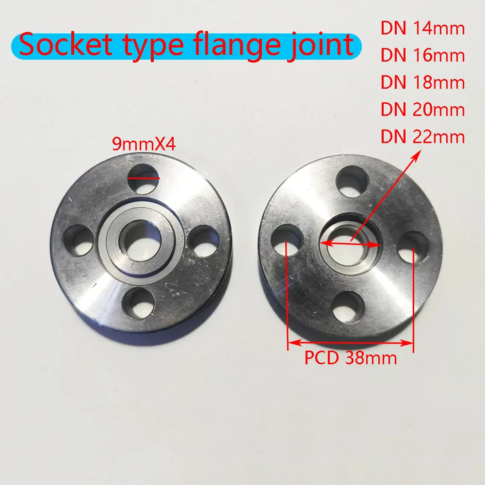 

Customizable tractor harvester modified with high-pressure oil pipe socket welding flange joint DN14 16 18 20 22mm PCD38mm