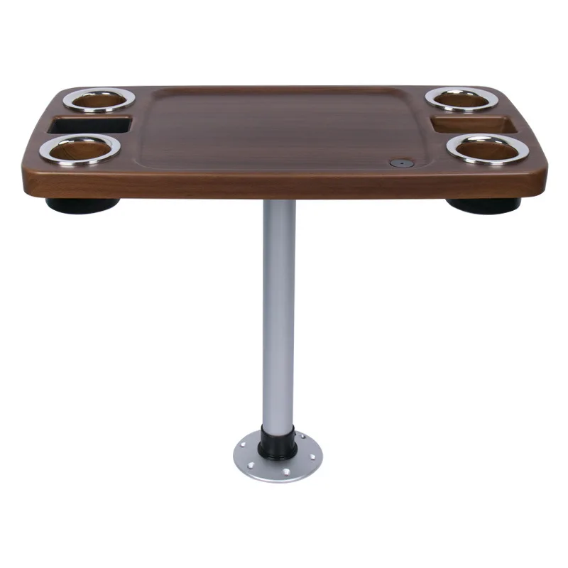 Yacht tea table coffee table pontoon boat water restaurant square table board boat dining ship accessories