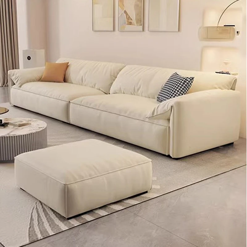 

Comfortable White Sofa Velvet Relaxing Fabric Unique Sofa Lazy Combination Muebles Para Salas Modernos Living Room Furniture