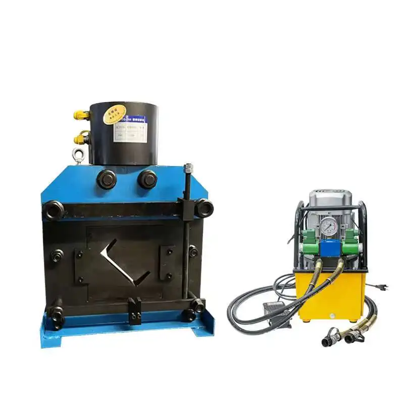 

CG-150 150T Hydraulic Channel Cutting Hine With 1.5KW Electromagnetic Pump Metal Busbar Tools For U-Channels
