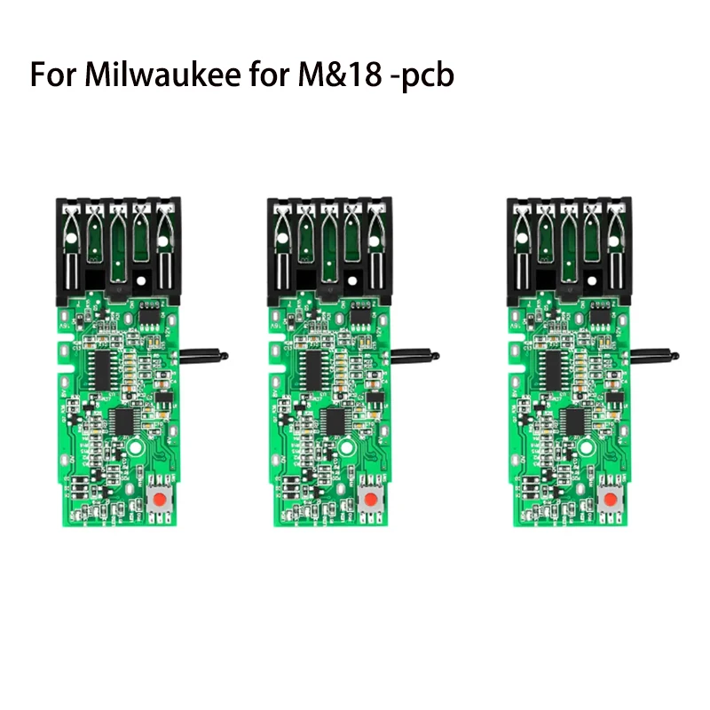 

Подходит для печатной платы защиты от зарядки печатной платы M18, подходит для замены печатной платы литий-ионного аккумулятора Milwaukee 18 В