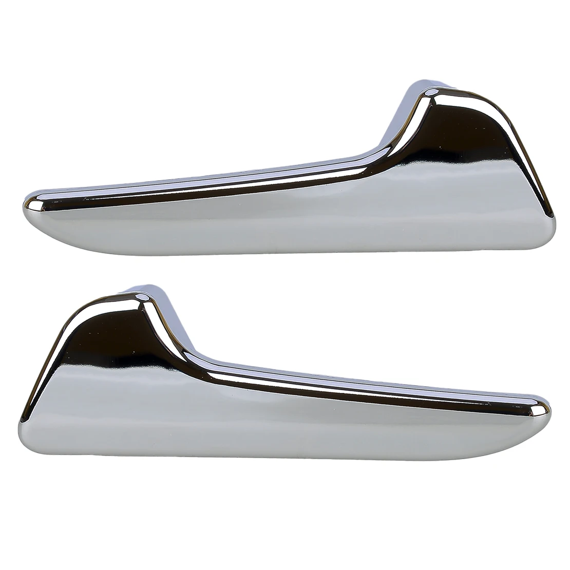 1 Pair Chrome Car Front Interior Door Handle ABS Fit for Mercedes-Benz A-Class W169 A160 B-Class W245 B180 1697600961 1697601061