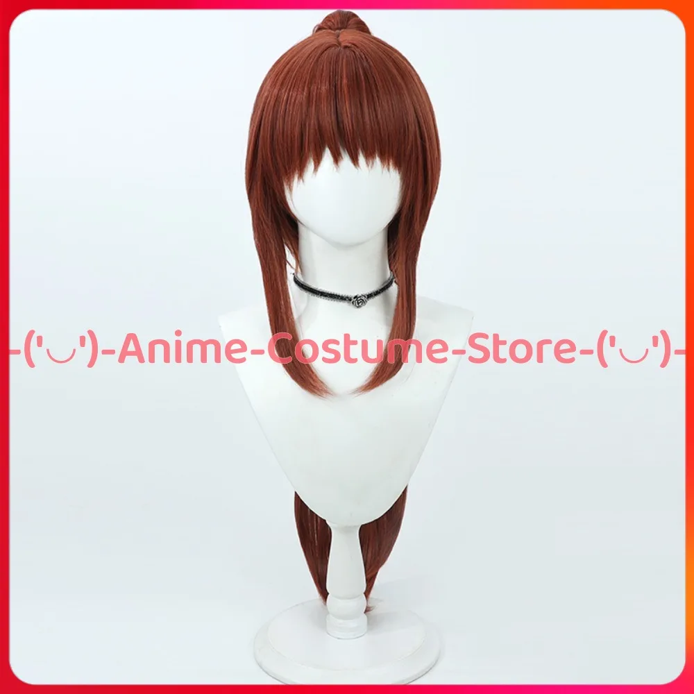 Little Busters! Heroine Natsume Rin Cosplay Wig Ponytail Anime Character Halloween Carnival Party Costume Wigs Synthetic Hair