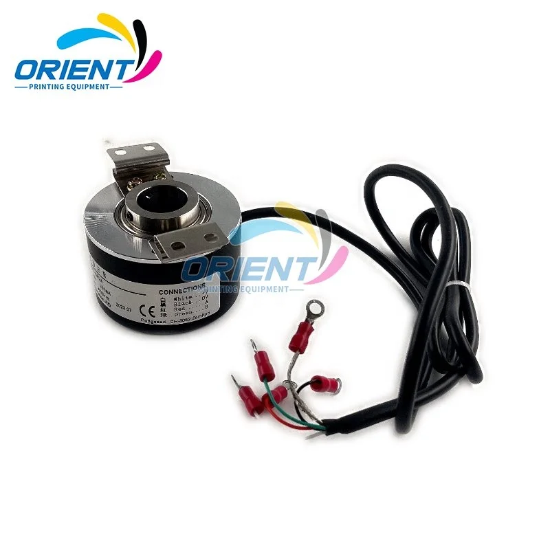 Encoder rotativo DC12V 600 P/R 5GN-4300-00I LHD-007-600A di qualità eccellente per macchina da stampa di pezzi di ricambio Komori