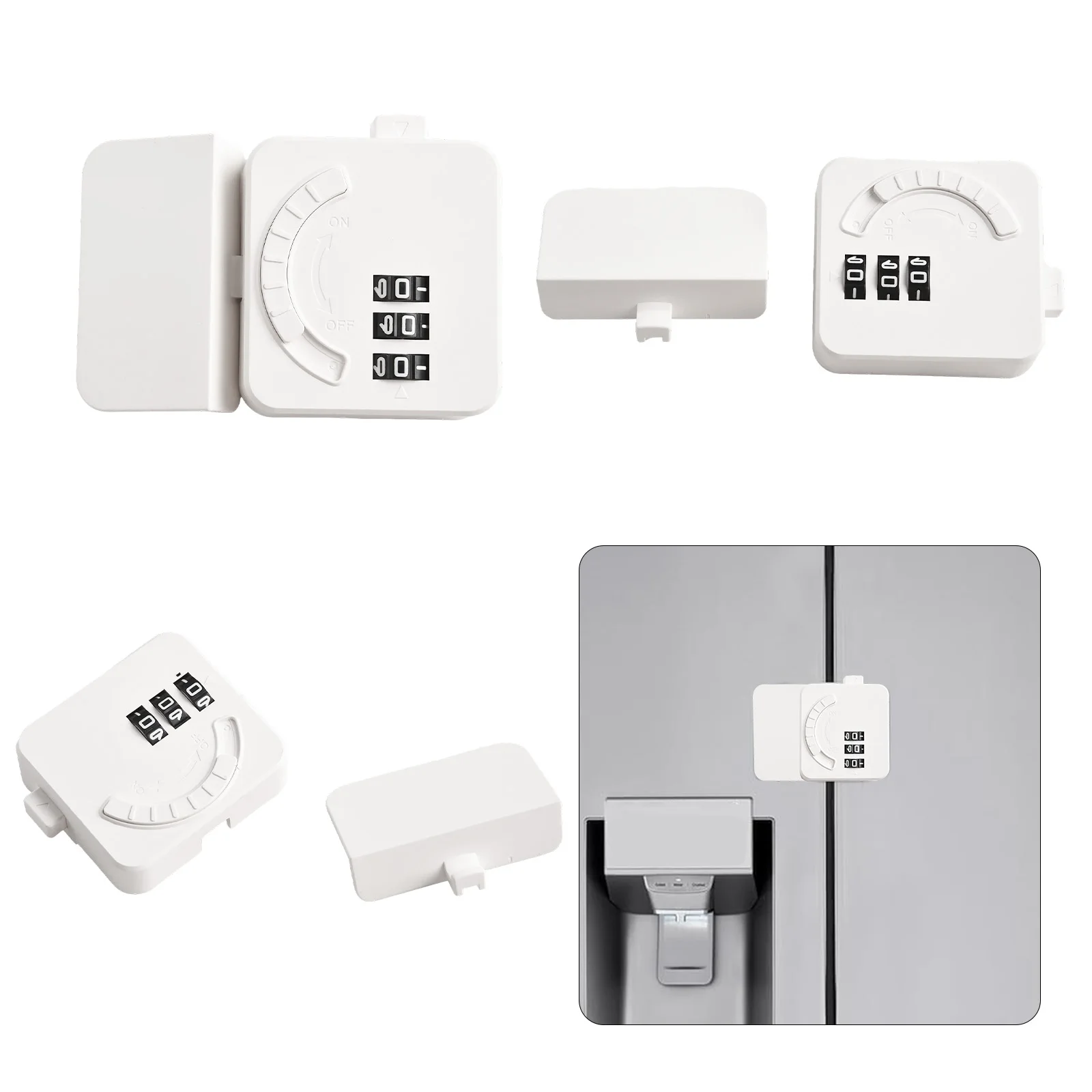 For Cabinets Cabinet Lock Combination Lock Office ABS Material Convenient Combination Lock Long-lasting Performance Hassle-free