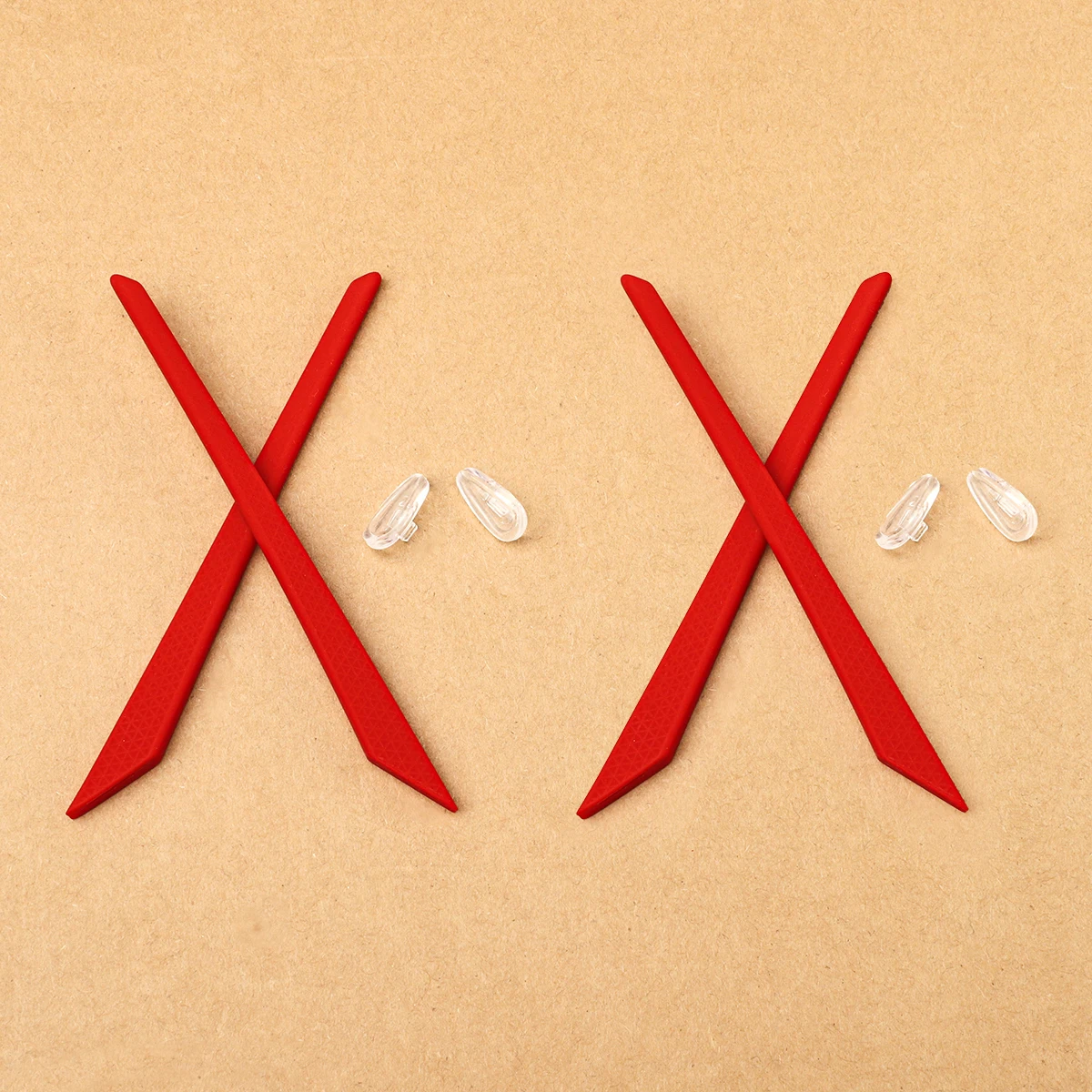 

Anti Slip Sock Kit Replacement Earsocks Nose Pads for Oakley Coupler OX8053 Eyeglasses Frame, Easy Installation