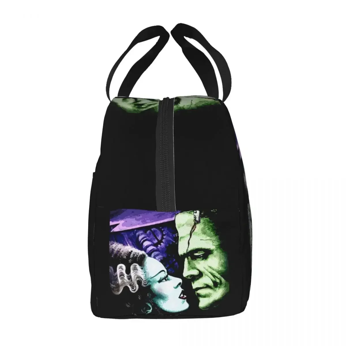 Bruid Van Frankenstein Thermisch Geïsoleerde Lunch Tas Vrouwen Horror Film Draagbare Lunch Container Box Voor School Picknick Voedsel Tassen