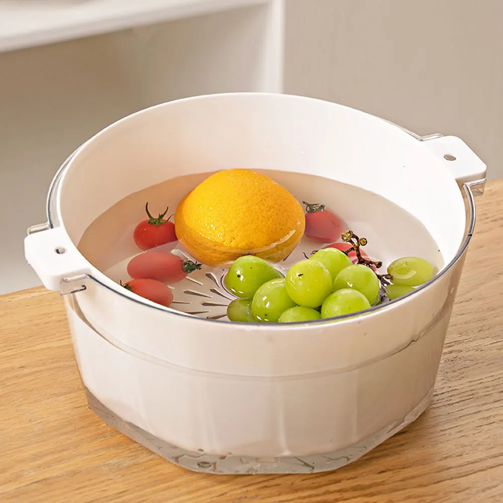 

Drain Basket Collapsible Laundry Baskets Fruit Washing Drainage Colander Pp Kitchen Essentials Draining