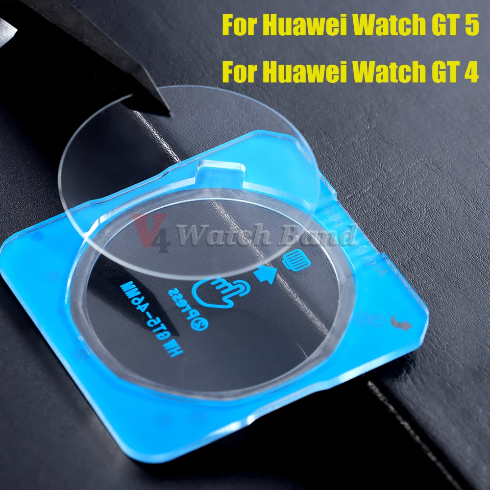 

2pcs Tempered Glass for Huawei Watch GT 5 Pro 4 46MM 41MM One-Click Easy Install Tool Screen Protector for Huawei Watch GT5 Glas