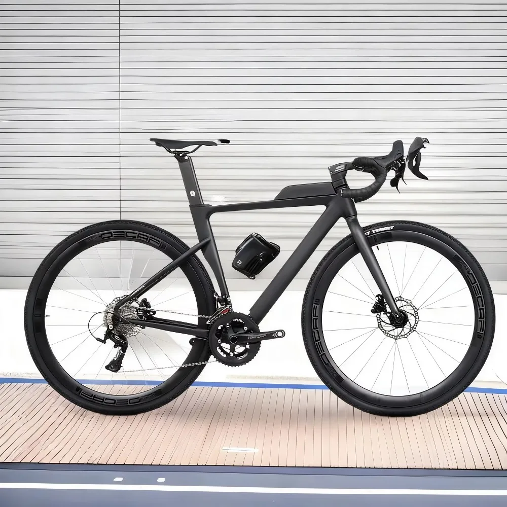 

Carbon Fiber Road Bike TT-004 24 Speed Racing City with Hydraulic Disc Brake Wind Breaking System Time Trial Bike