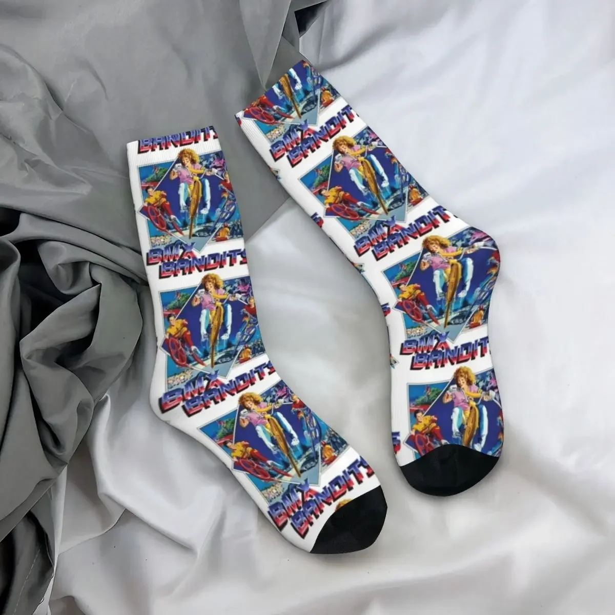 Bmx Bandits Socks Harajuku Sweat Absorbing Stockings All Season Long Socks Accessories for Unisex Birthday Present