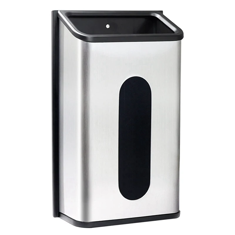

Wall Mount Grocery Bag Holder,Bag Dispenser Or Bag Saver, Easy-Access Opening Fingerprint-Proof