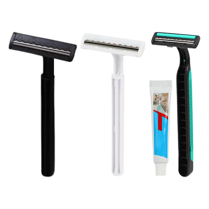 

manual shaver Three-layer cutter safe sharp shaver portable Beard Trimmer for Mens professional small Facial Hair Groomer