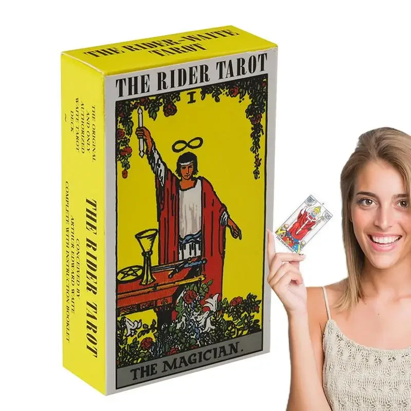 

Radiant Wise Spirit Tarot Tarot Cards Tarot Deck Fortune-telling Guidebook Board Game Fate Divination Entertainment Board Game