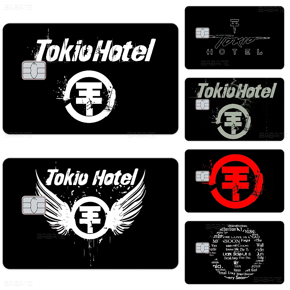 T-Tokio H-Hotel Tom Bill Kaulitz Anime Spend Or Save Funny Shell On Off Ultra Thin Sticker Skin Cover Film For Debit Credit Card