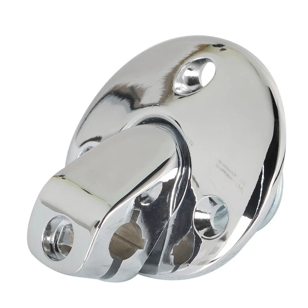 

14-Piece Sunvisor Bracket Kit Chrome Stainless Steel with Screws Bushings Rubber Tips for Chevrolet 1967-1969 Coupe