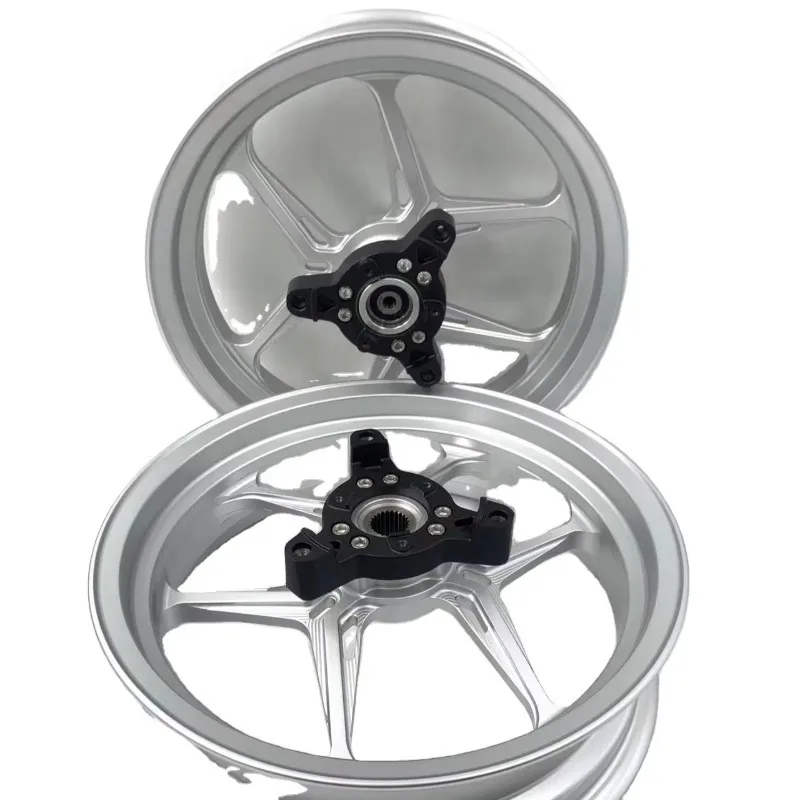 

2025 New Style 2020 Nmax155 Six Claw T6061 Aluminum Alloy Cast Hub Motorcycle Wheels