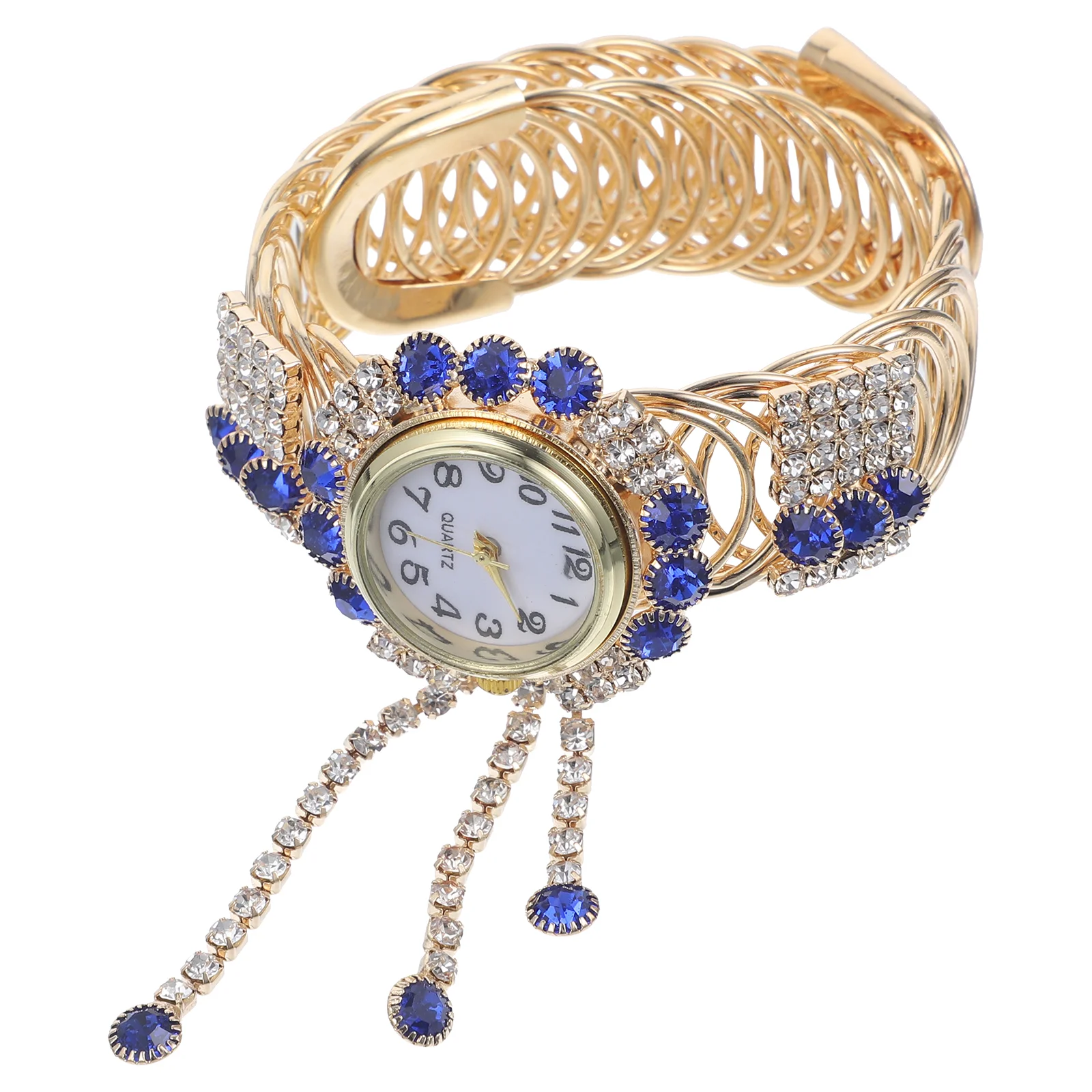 

Ladies Bracelet Watch Bangle Jewelry Quartz Wristwatch Suit Korean Version Zinc Alloy Miss