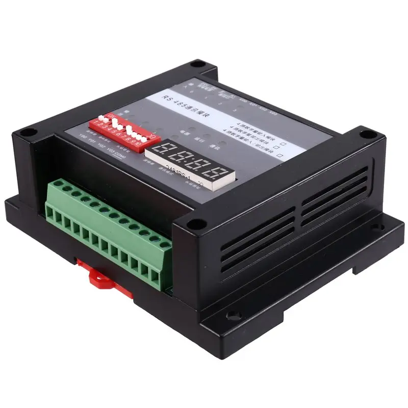

Протокол Modbus RTU, связь RS485, модуль расширения с 4 входами и 4 выходами, модуль ввода-вывода, модуль расширения протокола RTU
