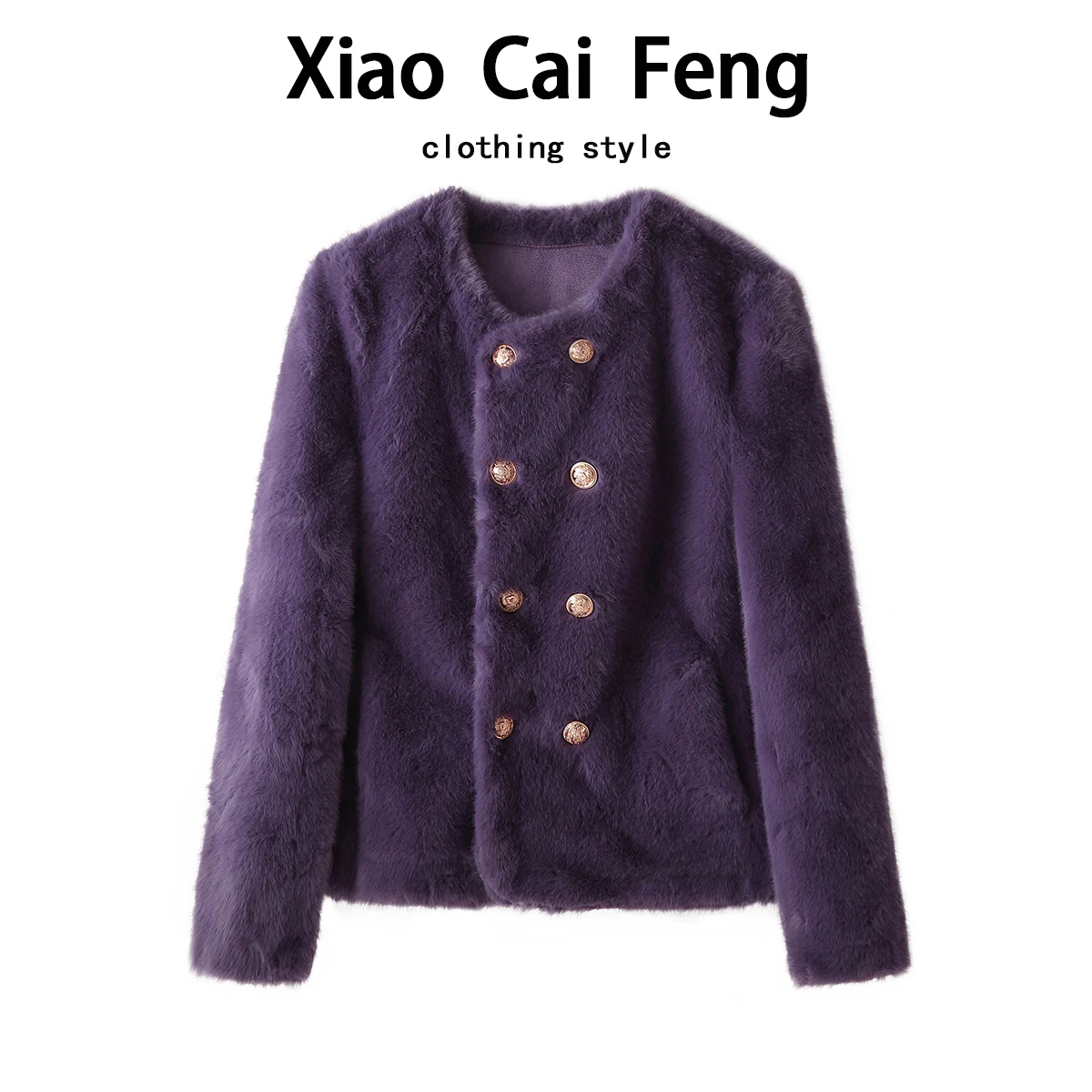 

ort Fur Coat Women's Faionable Kimono Sle Water Rabbit Fur Leather And Fur Inteated Autumn Winter New Arrival