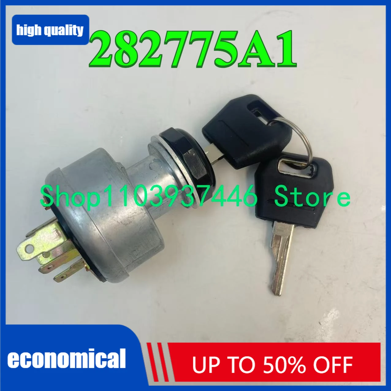 

D134737 282775A1 Ignition Switch For Case Tractor Backhoe Loaders