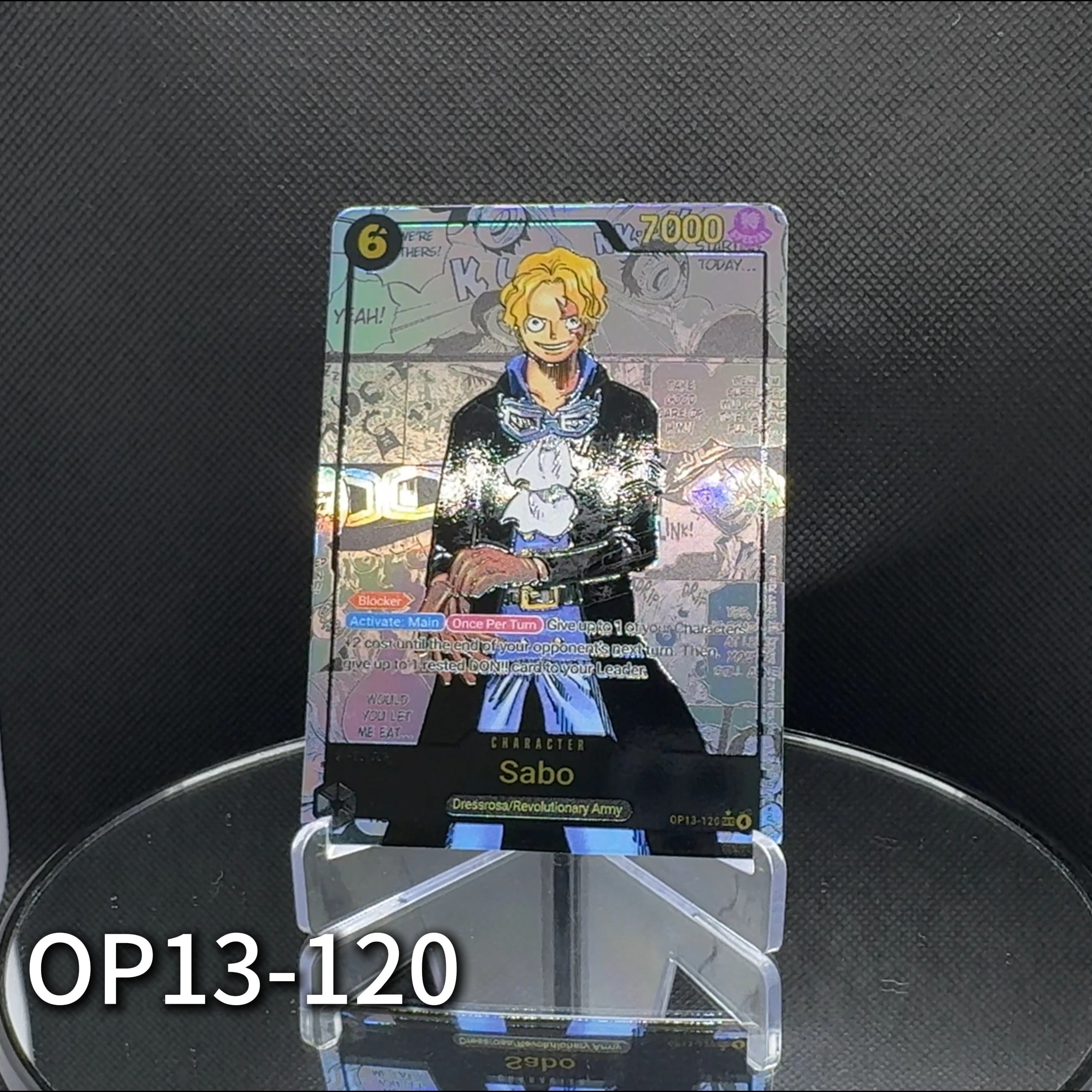 One Piece TCG OPCG English Character card OP13 3 Brother Manga Ace