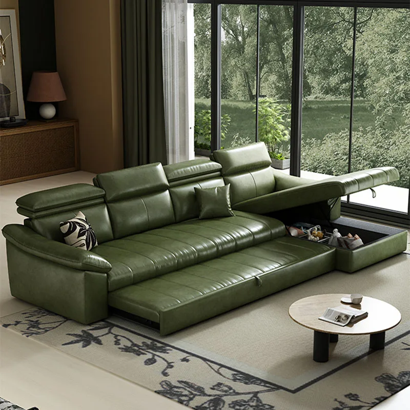 

Sectional Armchair Living Room Sofas Leather Luxury Designer Living Room Sofas Mid Century Hallway Sillon Cama Salon Furniture