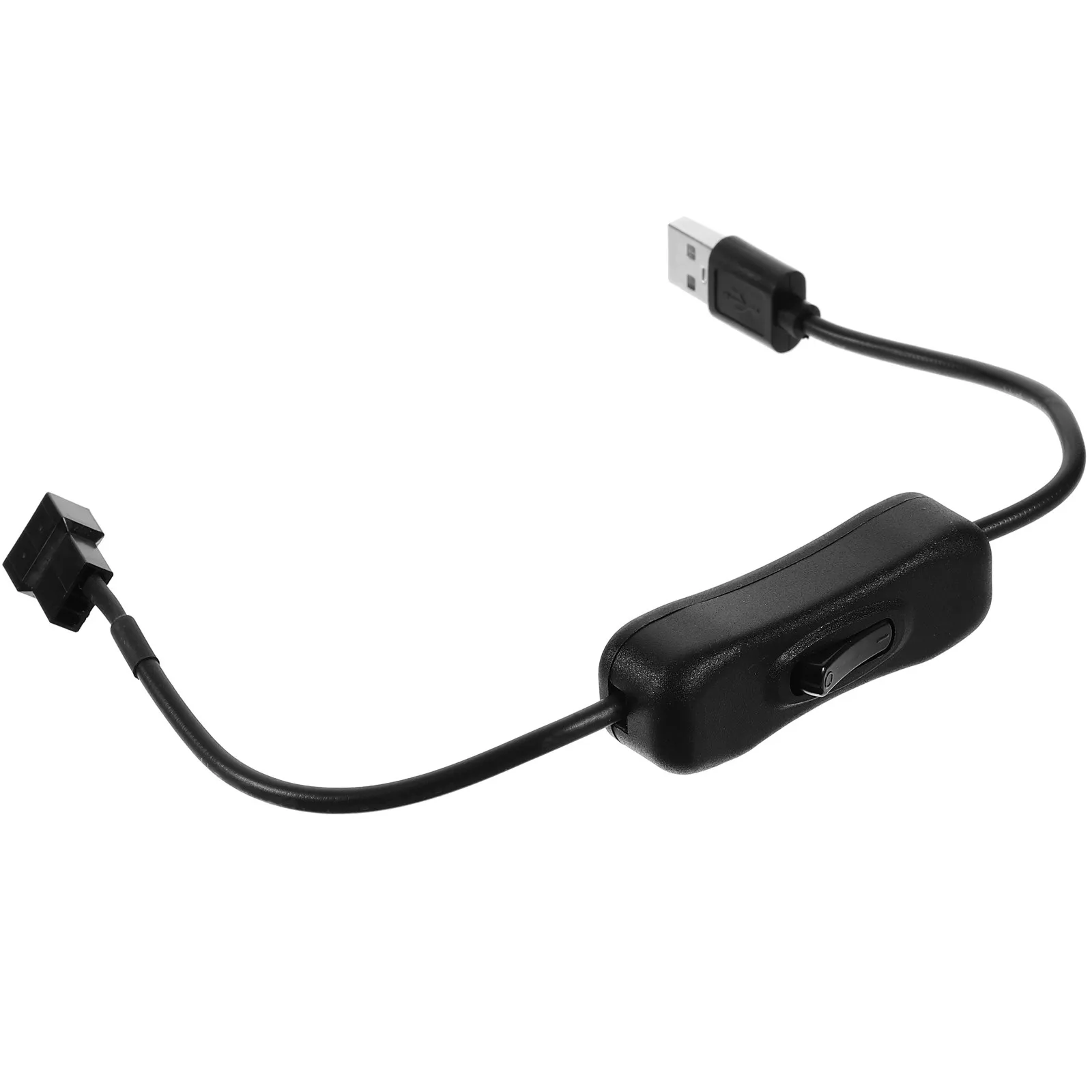 

USB to Cable 5V Fan Adapter for Pc Case Fans Laptop Desk Cooling Systems Stable Signal Transmission Long Length Reliable