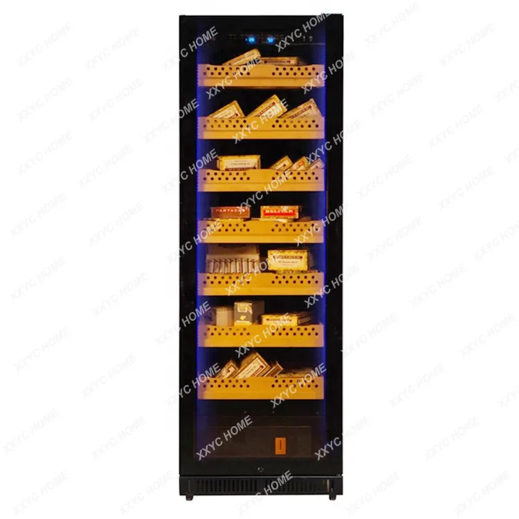 

Constant Temperature and Humidity with Humidification Film Moisturizing Refrigerated Display Cigar Cabinet Commercial