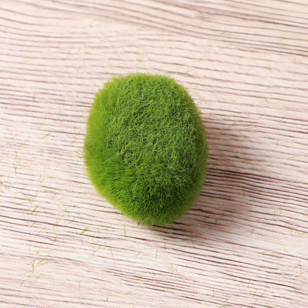 

Artificial Moss Rocks for Decor Bright Green Fuzzy Cover Stones Realistic Shape Mini House Fairy Gardens Terrariums Indoor Vase