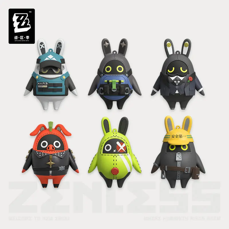 Genuine Zenless Zone Zero Bangboo Standee Series Cool Bangboo Figurine Vol.1 Official HoYoverse Collectible for Hardcore Fans
