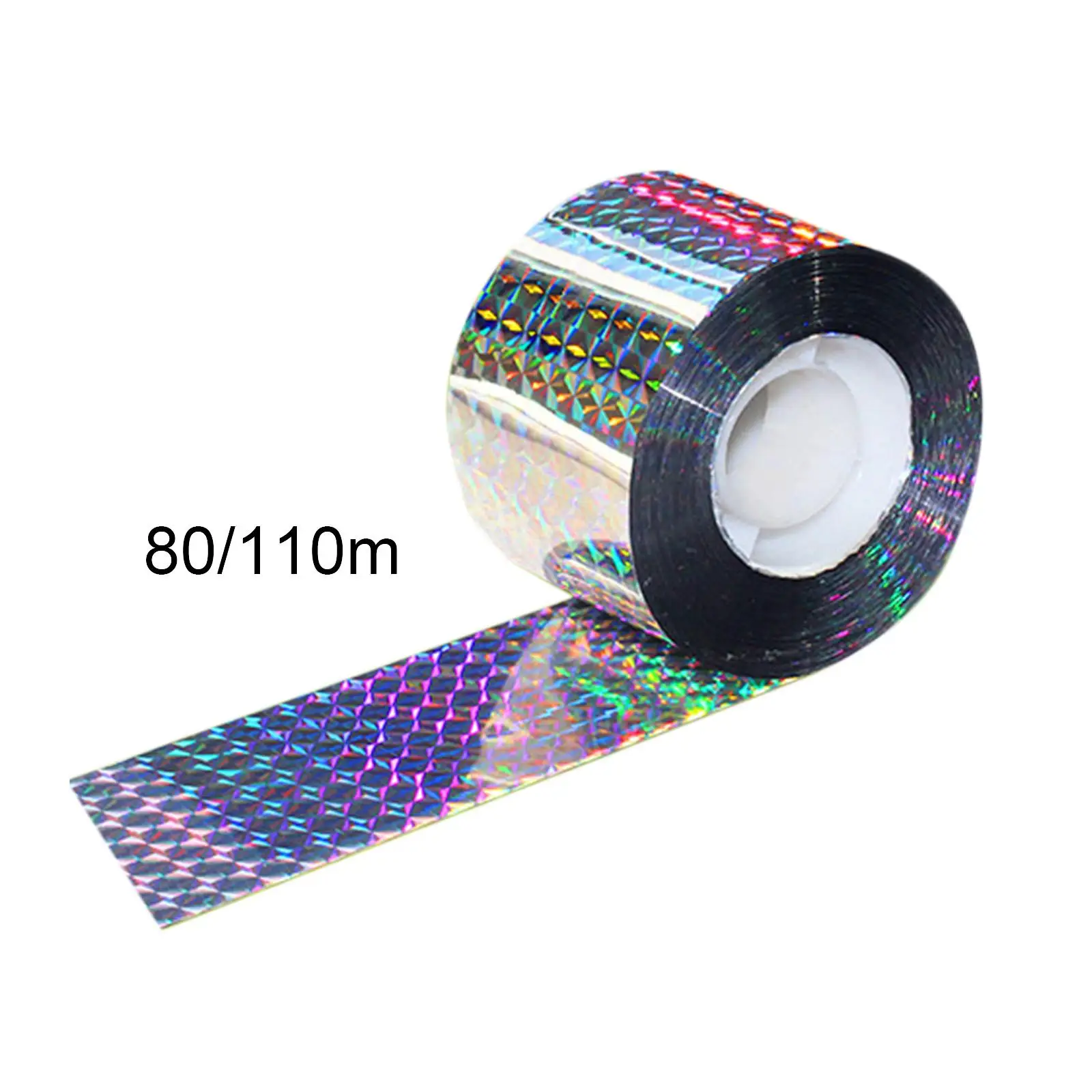 

Bird Scare Tape Reflective Keep Double Sided Ribbon Flashing for Pigeon Crows Garden Farm Lawn