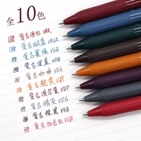 Japan Stationery ZEBRA JJ15 SARASA Gel Pens Vintage Series Quick Dry Ballpoint Pens For Notebook Journals Writing Drawing stylo