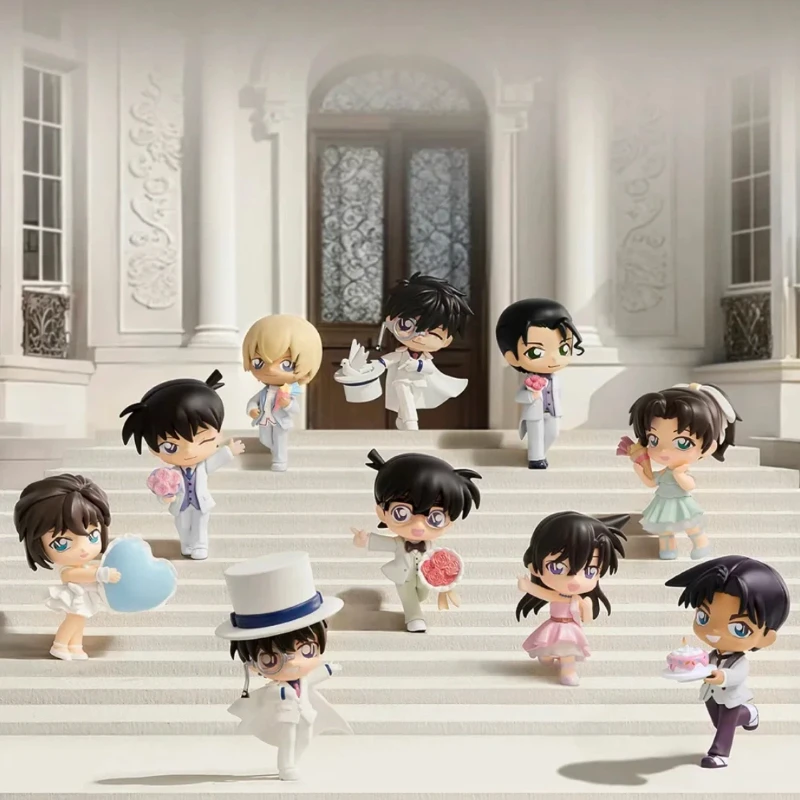 Popmart Bubble Mart Detective Conan Anniversary Celebration Series Handheld Blind Box Trendy Play Accessories Gift