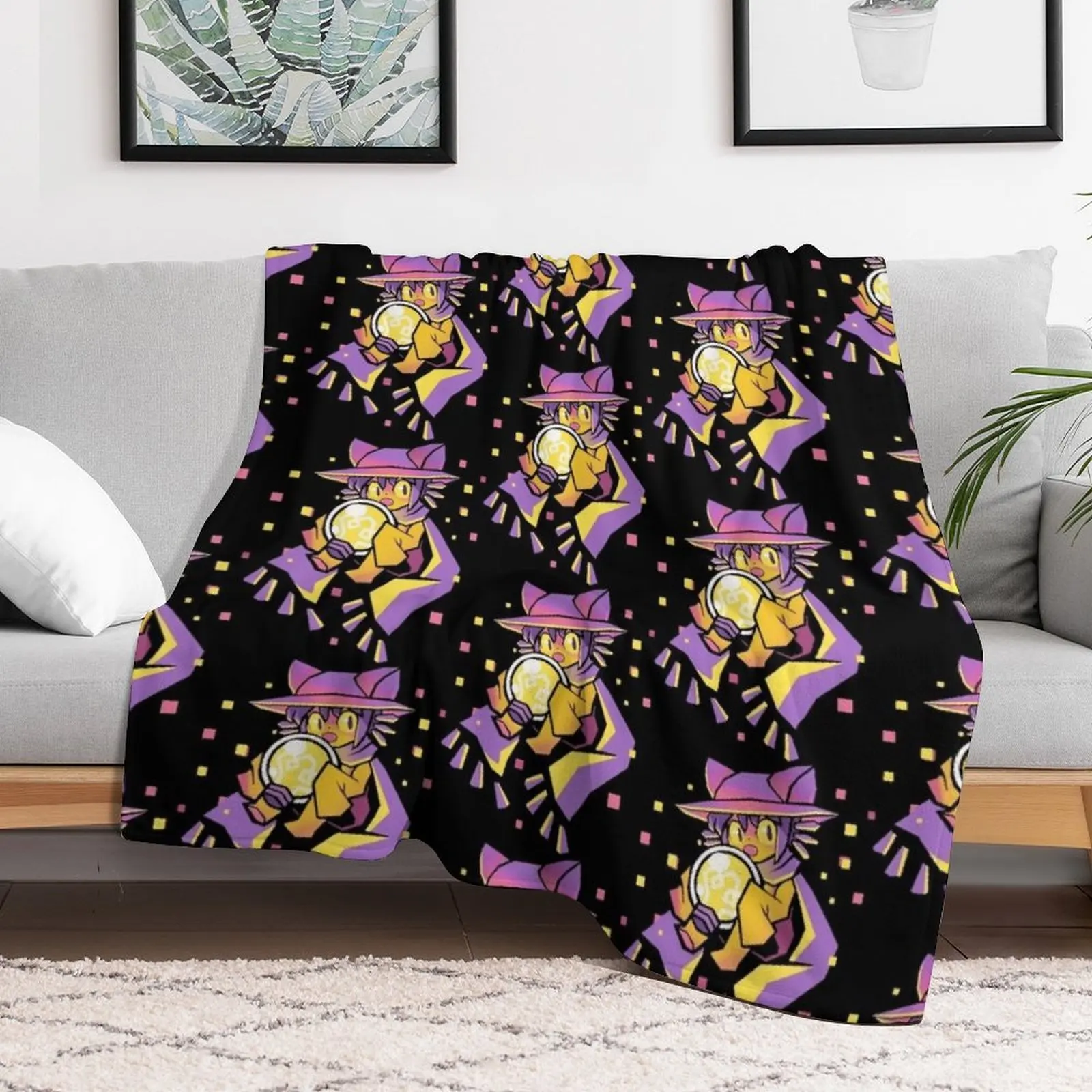 OneShot - NikoFunny Pack of Niko _OneShot_ Dm me for customized(1) Throw Blanket Soft Beds Thermal halloween Blankets