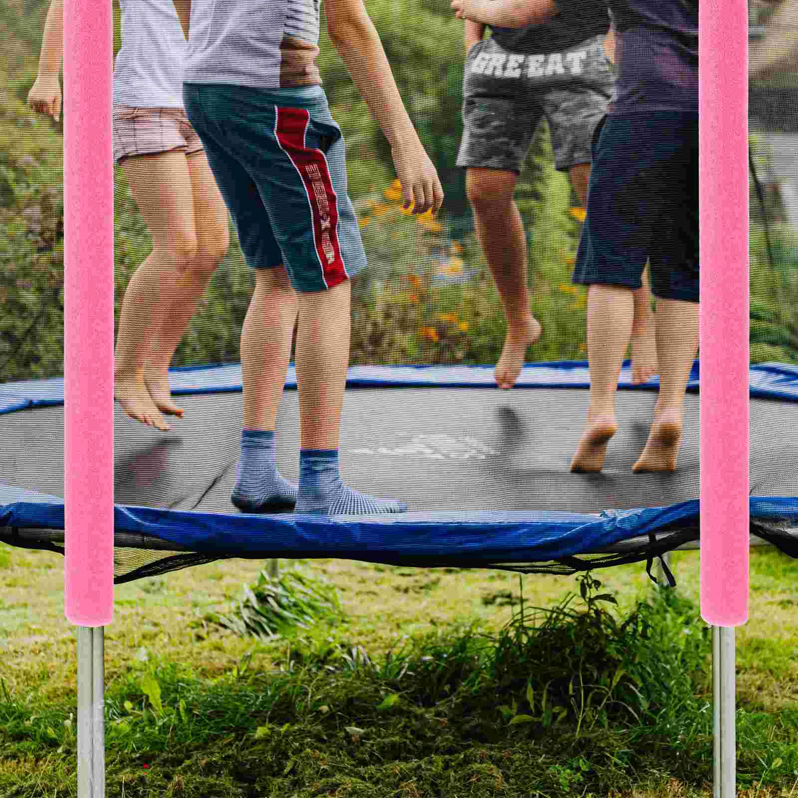 10-delige trampoline sponsbuis voor kinderen paalvulling glijbaan vervangende covers kind