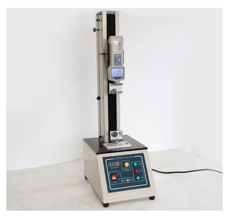 Vertical electric tensile testing machine terminal insertion force fishing line tensile testing machine digital display tension