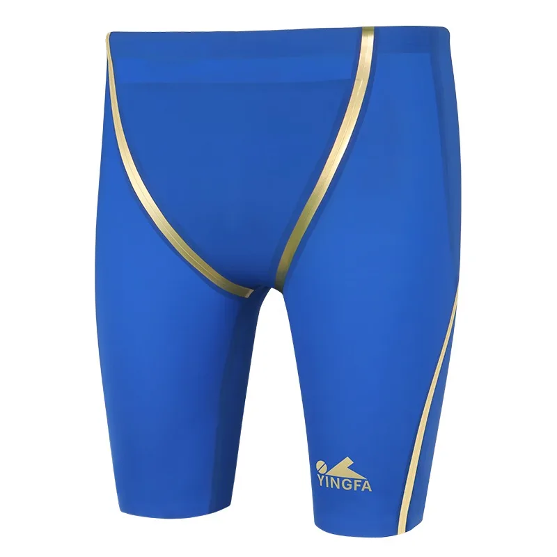

Yingfa Competitive Swim Trunks FINA-Approved Seamless 5-Inch Racing Shorts for Men（No refunds or exchanges）
